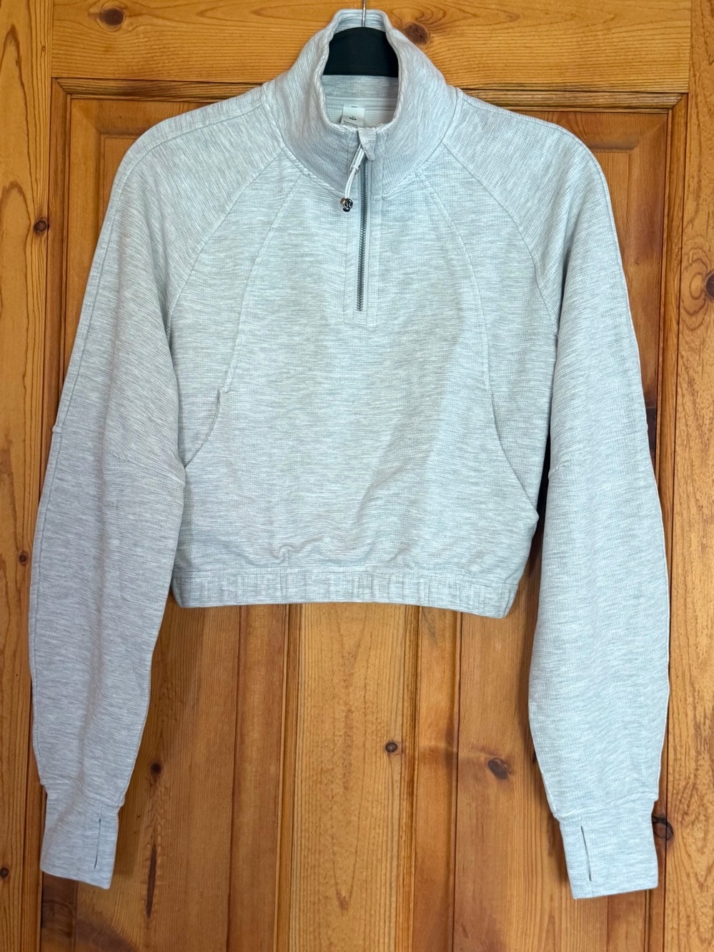 Lululemon Women's size XS Gray Quarter-Zip Pullover Top New